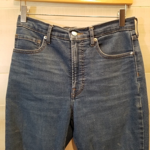 {28} Everlane Ankle Distressed Jean Raw Hem - Picture 3 of 12